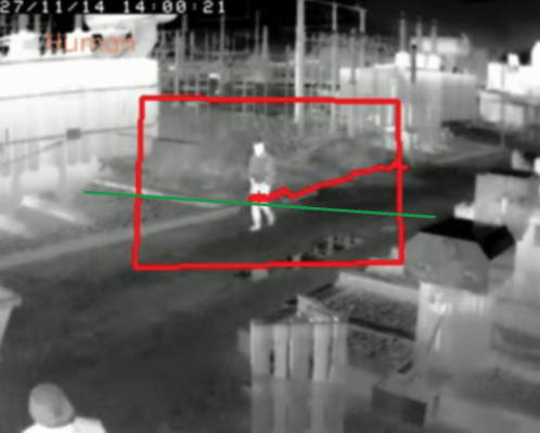 Thermal cameras can effectively monitor the interior of substations when 