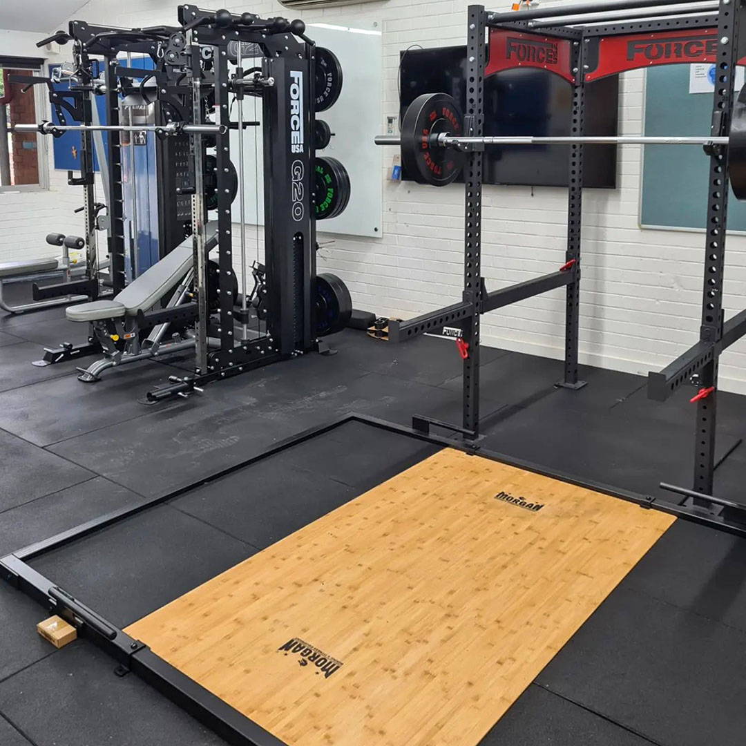 High School Gym Fit Out - Rig and Rack