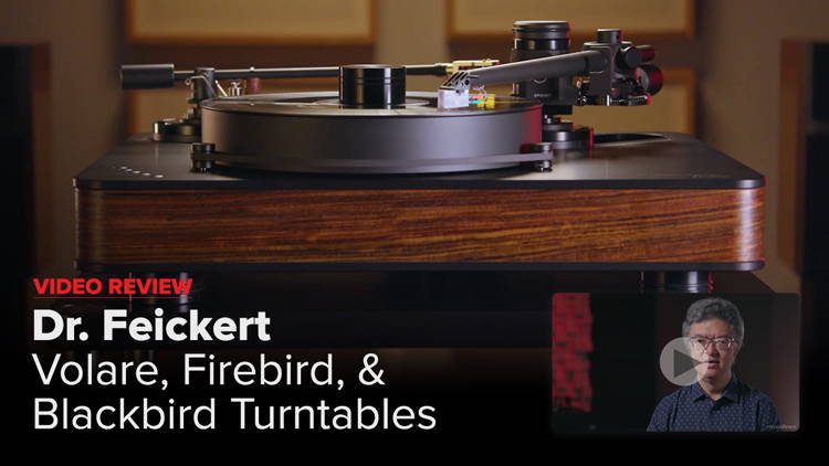 Video Review - Dr. Fiekert Volare, Firebird & Blackbird Turntables