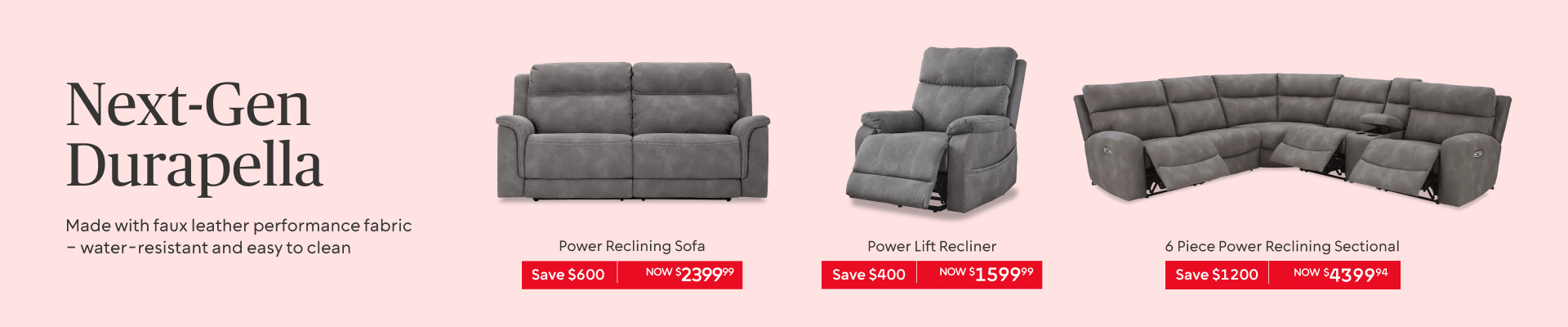 Next-Gen Durapella Collection on Sale