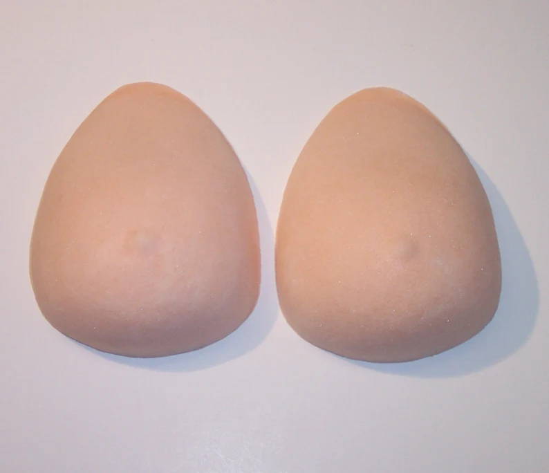Foam breast forms