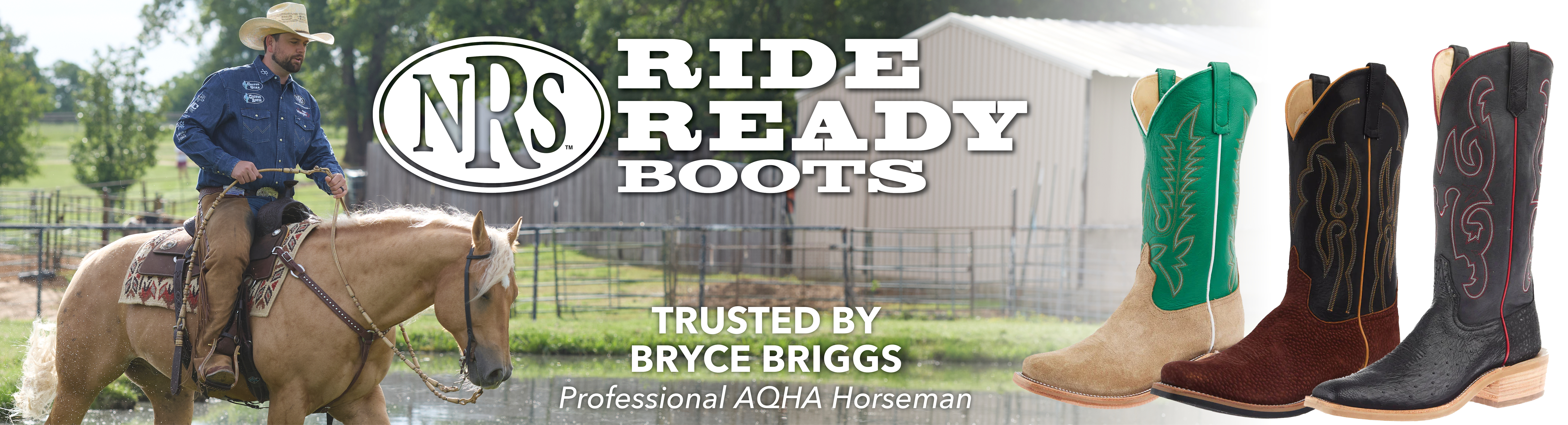 NRS Ride Ready Cowboy Boots