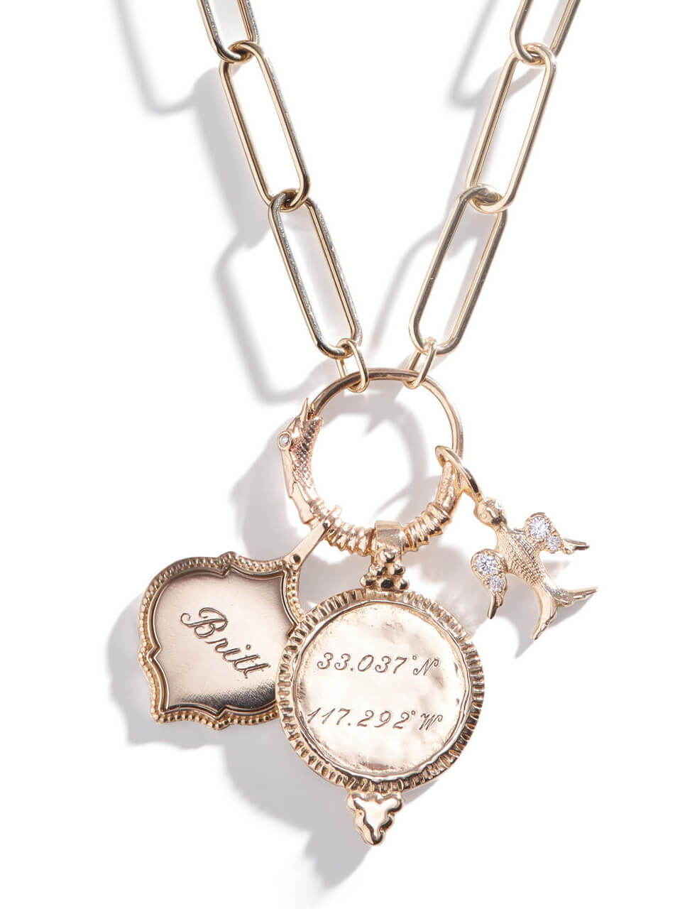 Coordinates necklace