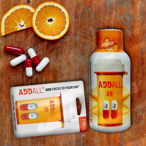Addall XR Energy Shot and Capsules