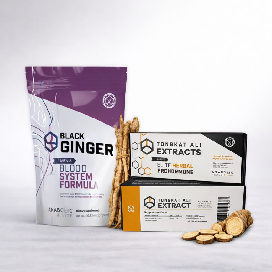 Male Performance Basic Pack — Black Ginger + Tongkat Ali
