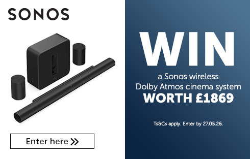 Win a Sonos wireless Dolby Atmos cinema system worth £1869. Enter here.