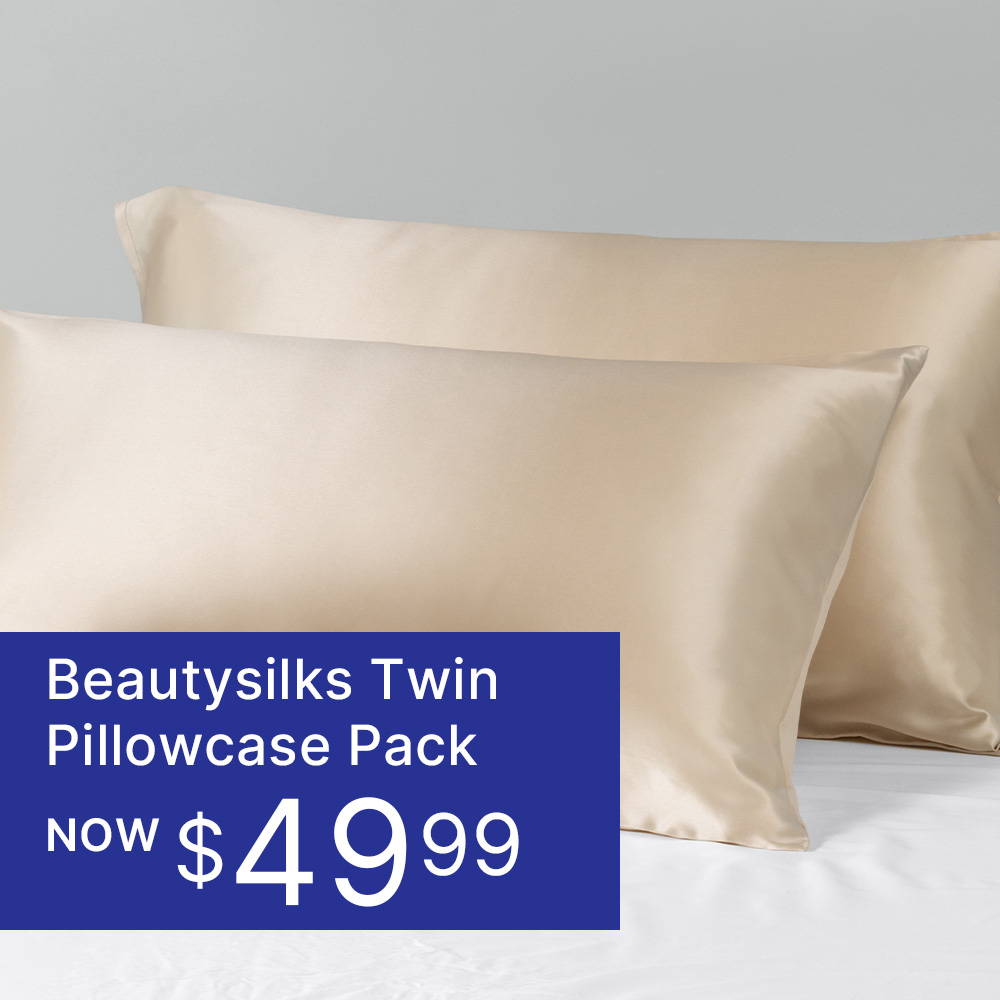 Beautysilks Twin Pillowcase Pack M