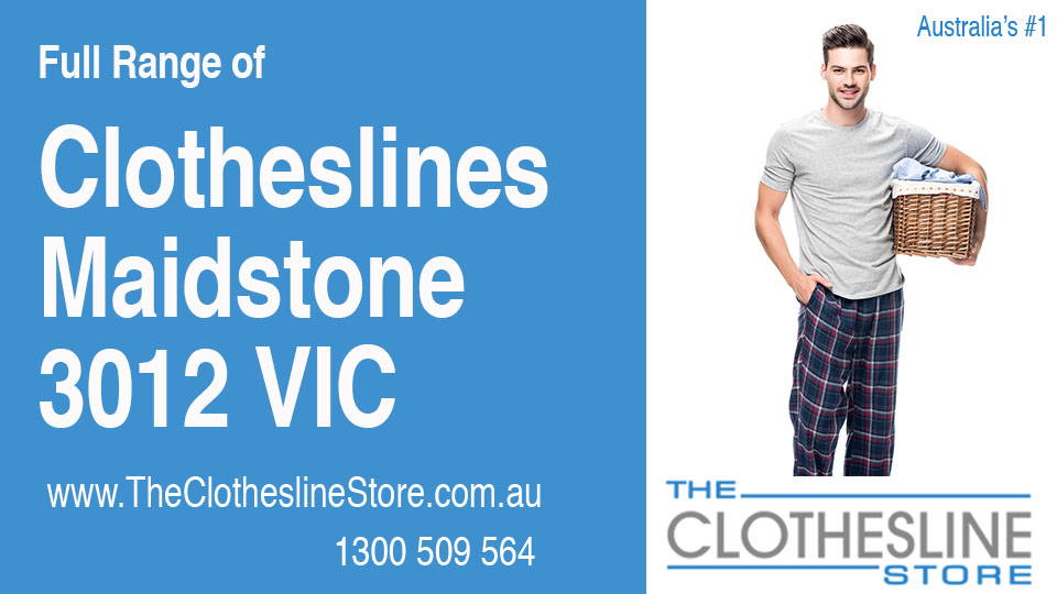 New Clotheslines in Maidstone Victoria 3012