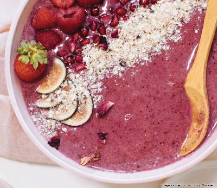 Beet Berry Smoothie Bowl