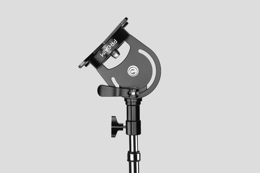 Proaim 360° Rotation VESA 75mm/100mm Tilting Monitor Mount with 5/8” Baby Pin Receiver