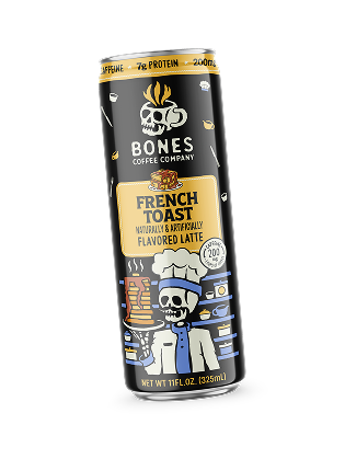 Bones Coffee RTD French Toast Can