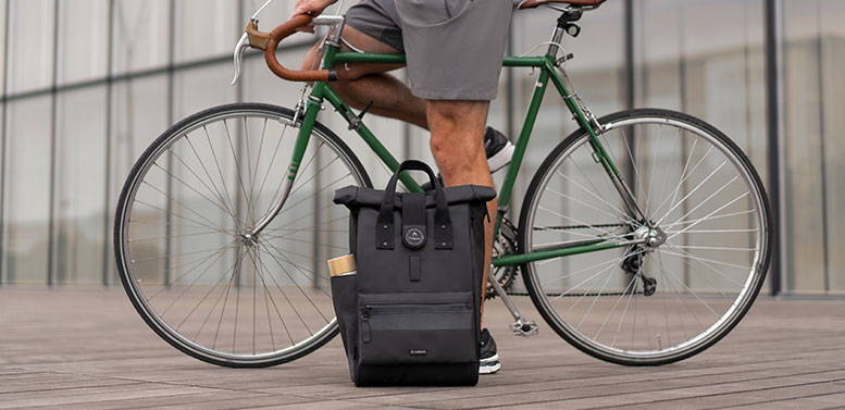 Sacoche De Porte-bagages Vélo 5L - Bandes Réfléchissantes, étanche - Pour Cyclisme, Randonnée (camouflage)