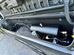 HornBlasters air tank and pressure gauge mounted inside Ram truck RamBox storage compartment