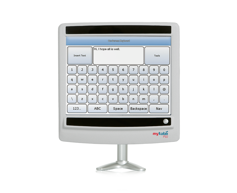 MyTobii P10 device