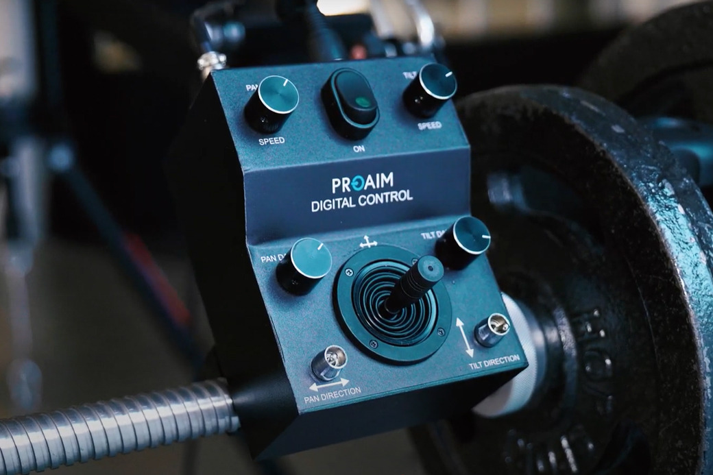 PROAIM Gru Da 9 Piedi Per Videocamere DSLR, Braccio Jib Con Pan-Tilt, Supporto Fino A 8kg, Alluminio CNC, Per Riprese Fluide