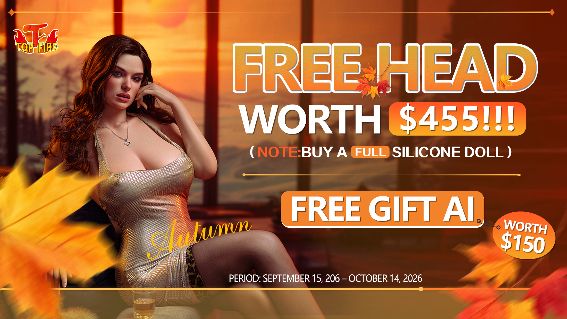 SRSD Top Fire September October Promotional Banner
