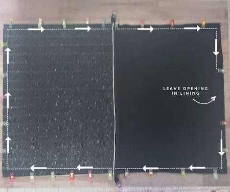 Leave Opening in Laptop Bag Lining