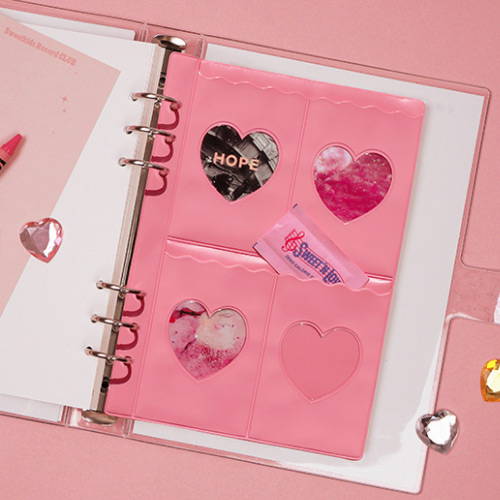 Comes with heart pocket - After The Rain Heart room 6-ring dateless monthly planner