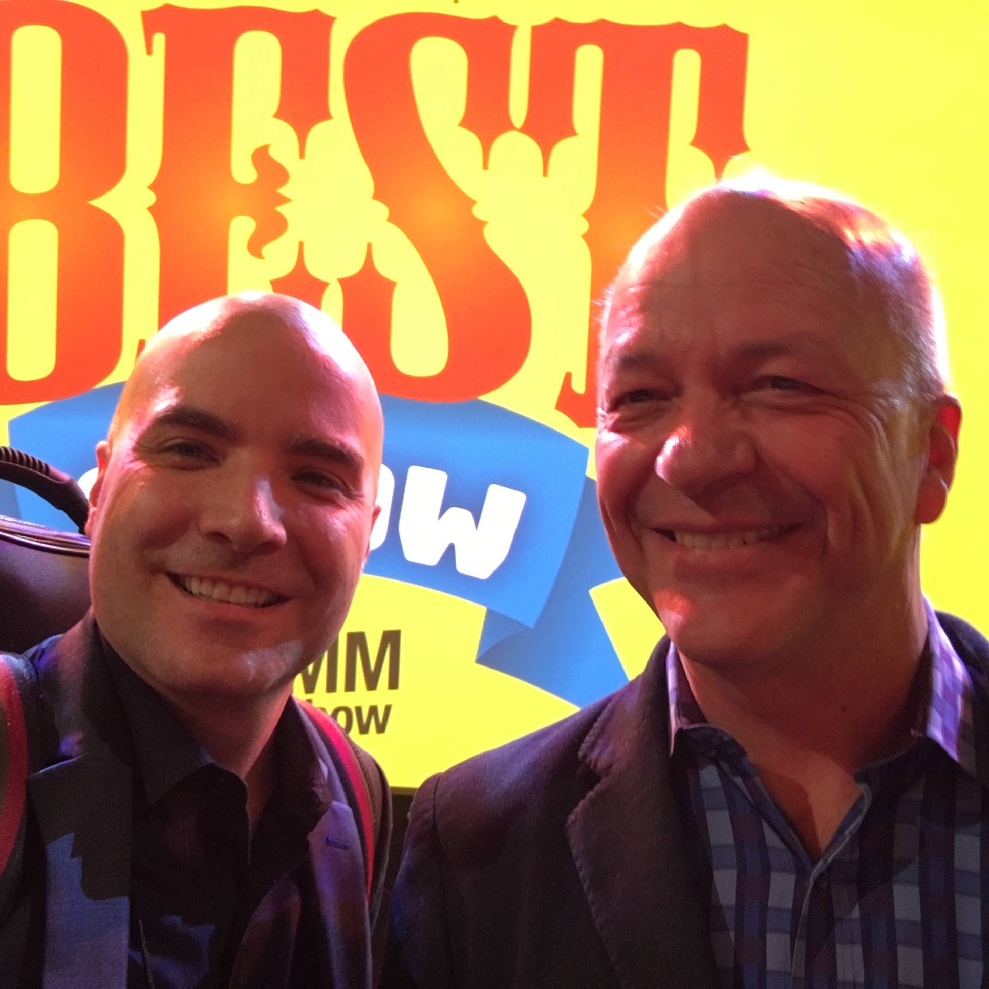 Rulon and Frank at the Best In Show Awards