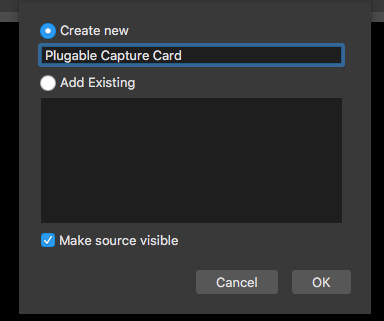 Creating Capture Device