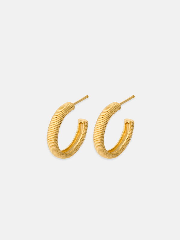 A product image of Pernille Corydon's gold Sea Breeze Earrings.