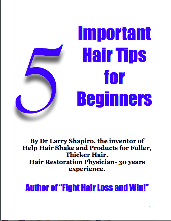 5 important hair tips for biginners