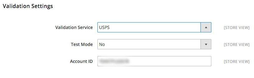 USPS Address Validation Service