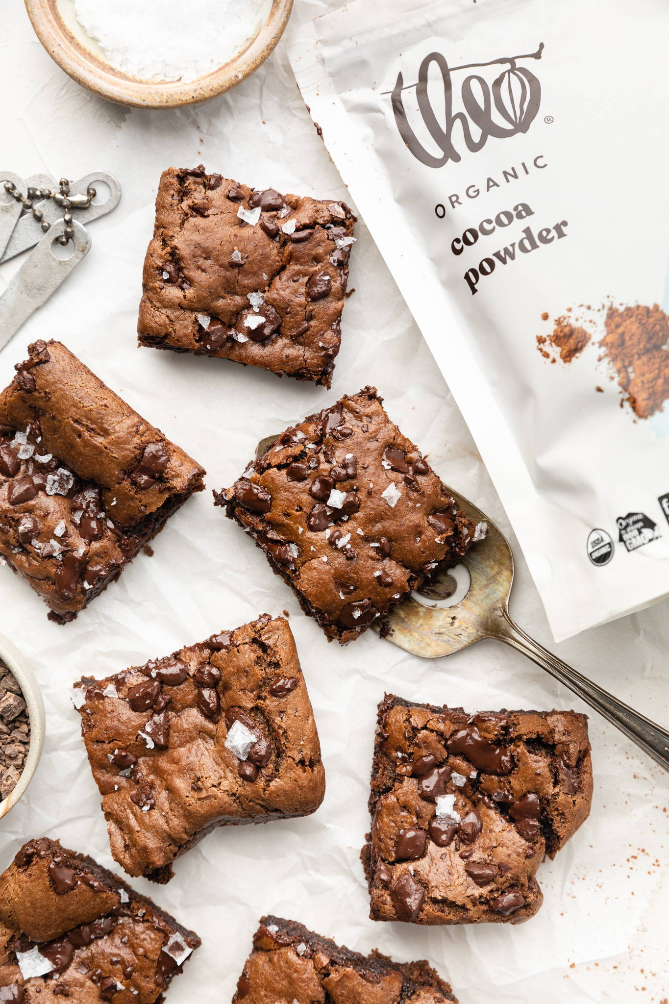 Double Chocolate Tahini Brownies