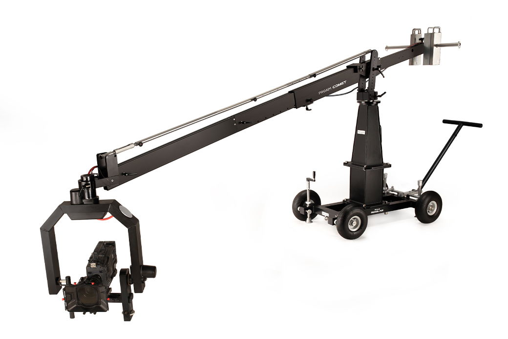 Proaim Comet 12ft Euro/Elemac Mount Camera Jib Crane Package