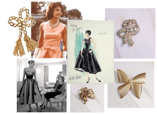 vintage meet modern pearls bows and gems collection