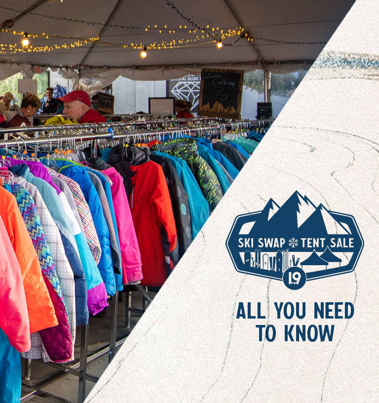 ski swap and tent sale: all you need to know