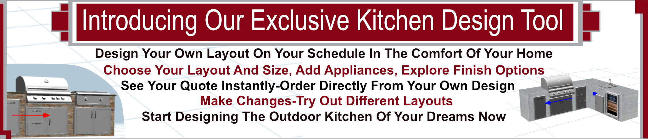 Try Our Exclusive Kitchen Design Tool
