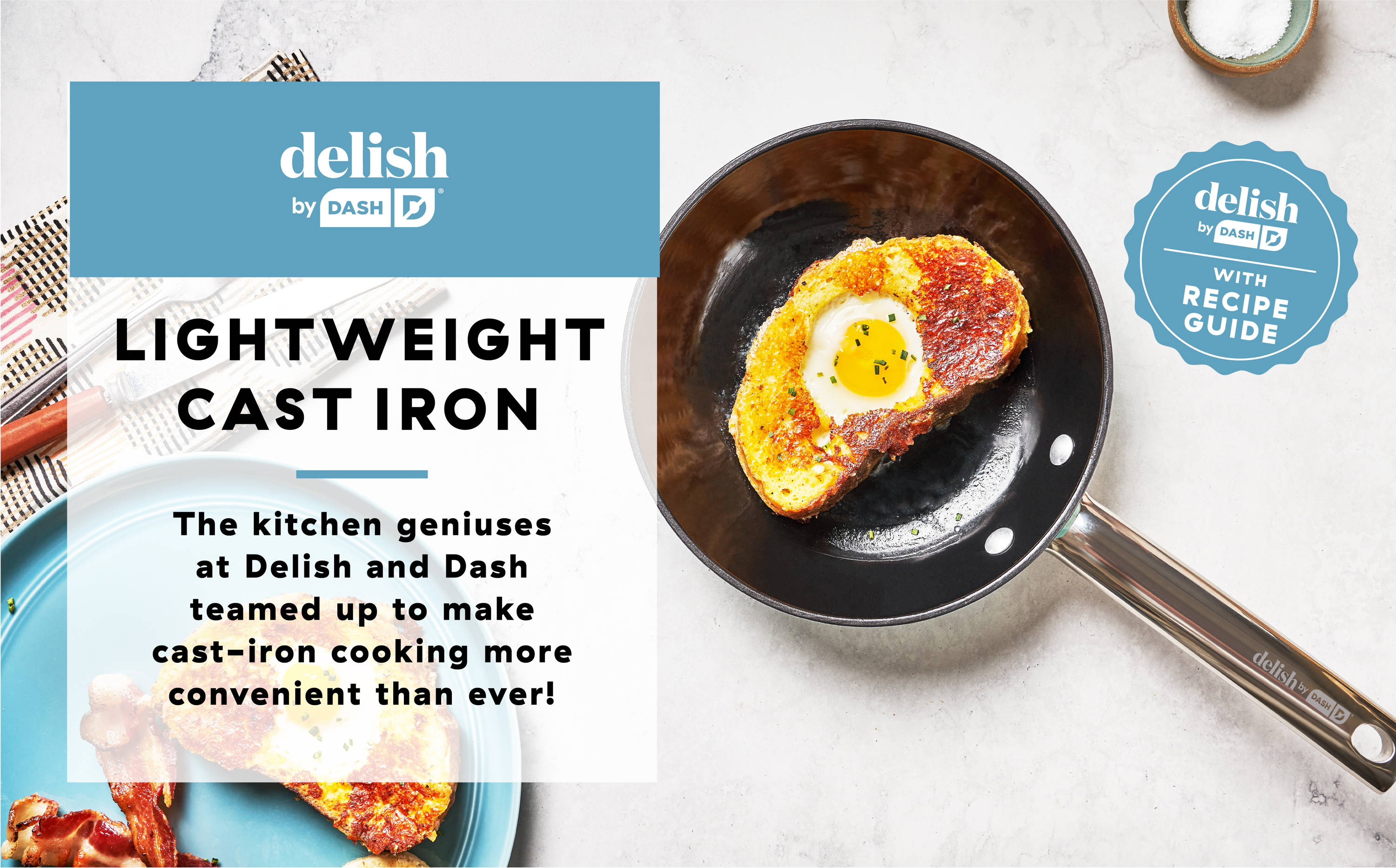 The Delish By Dash Mini Treat Makers and Cast Iron Pan Are Here