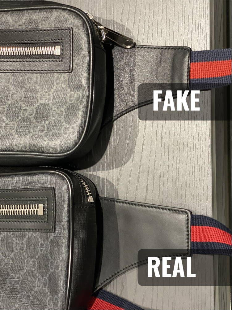bape waist bag real vs fake 