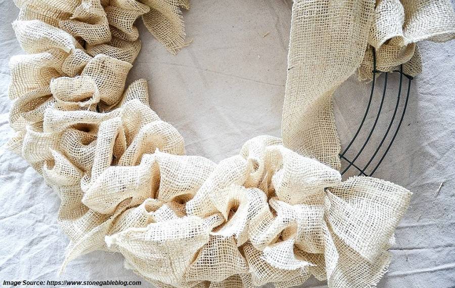 Burlap Wreath