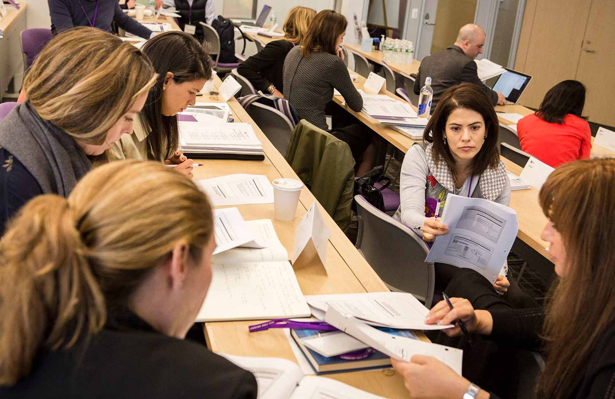 Participant group work