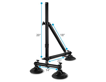 Proaim SnapHold Camera Car Mounting System | 15kg/33lb Payload