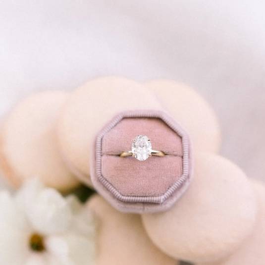 Gem Breakfast Custom Diamond Engagement Ring