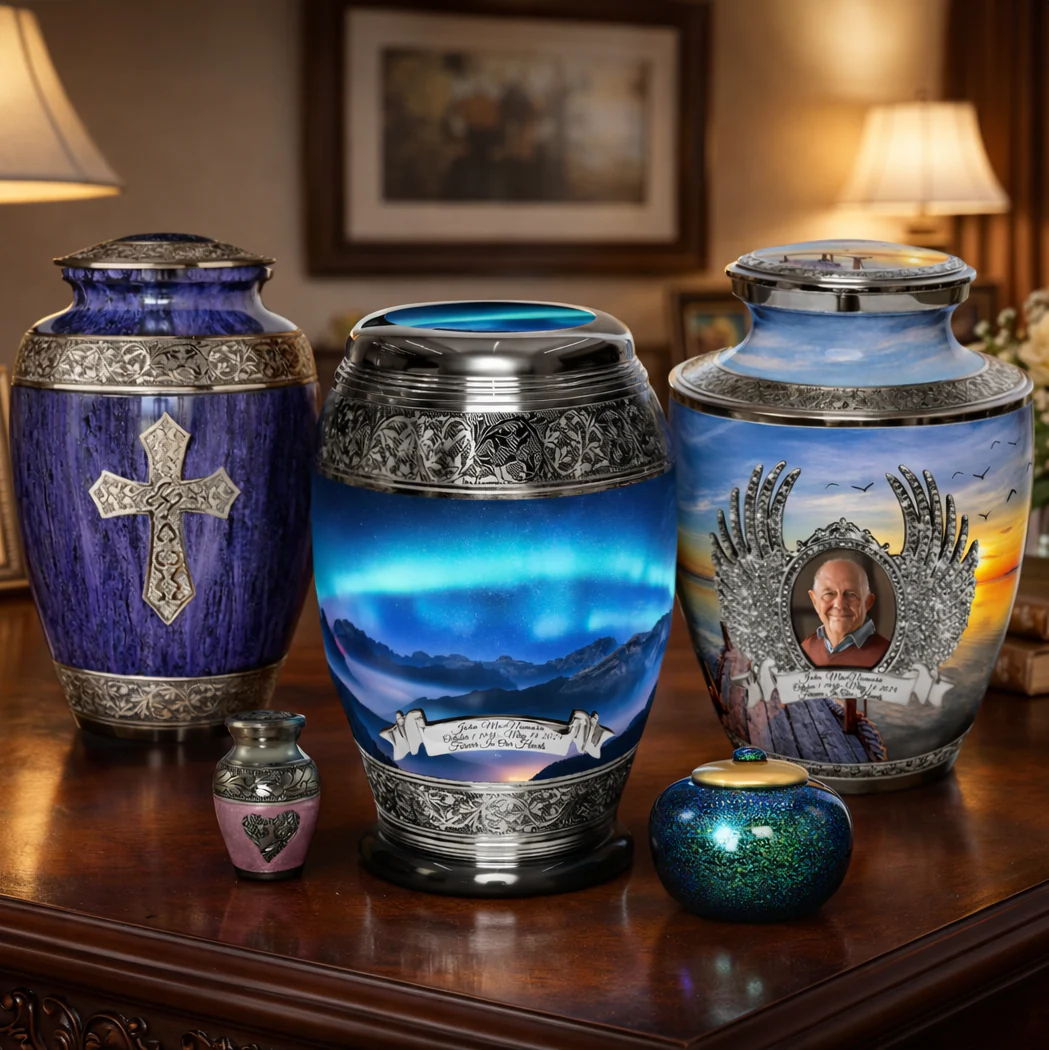 Metal Cremation Urns