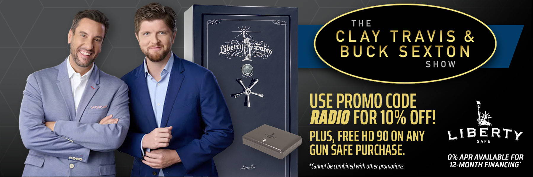 The Clay Travis & Buck Sexton Show Gun Safe Promo