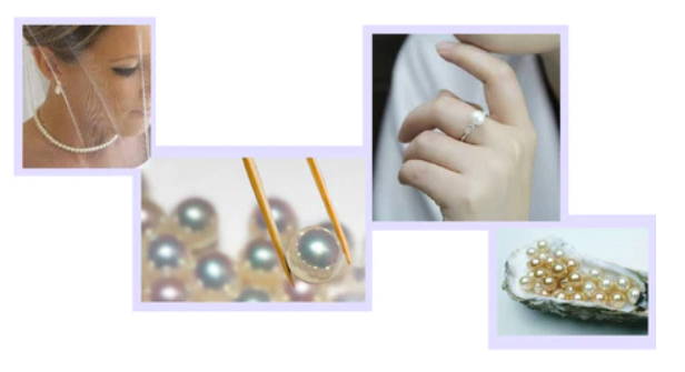various images of pearls