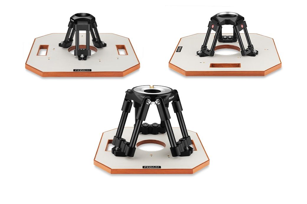 Proaim Heavy-Duty Cinema Camera Hi-Hat with Board