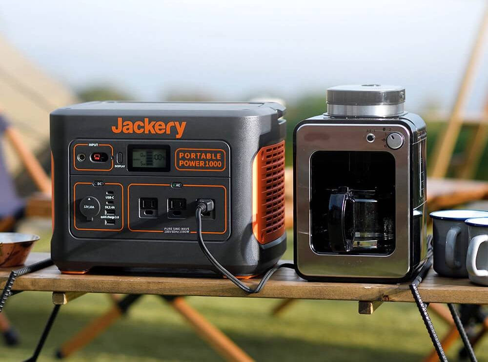 Jackery ポータブル電源 1000は様々な家電を使える