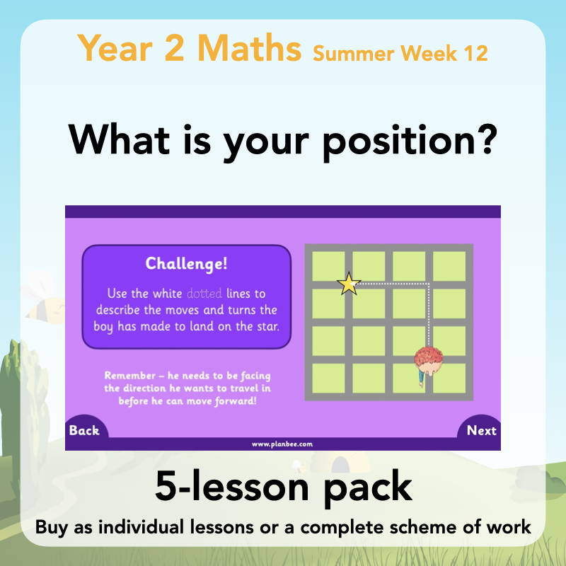 Year 2 Maths Curriculum - What is your position?