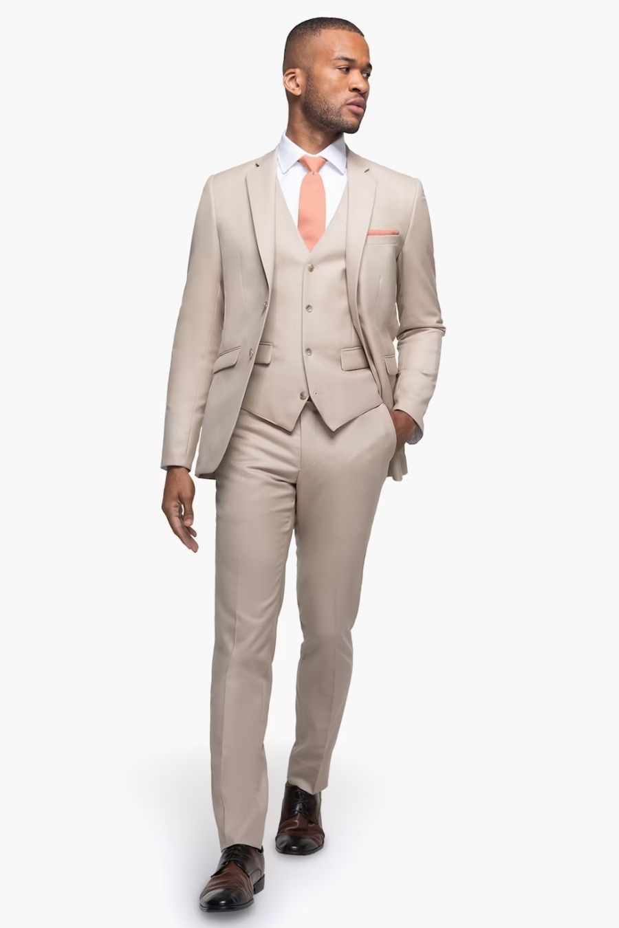 British Tan Suit