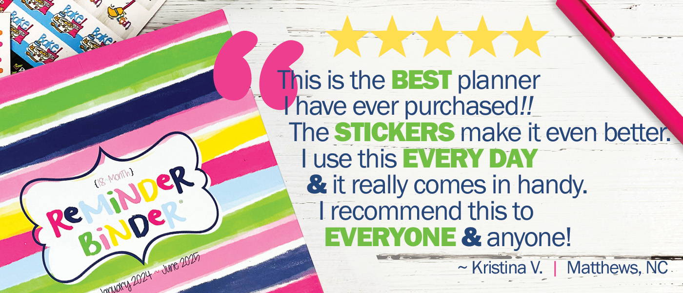 2024-25 Reminder Binder® Planner