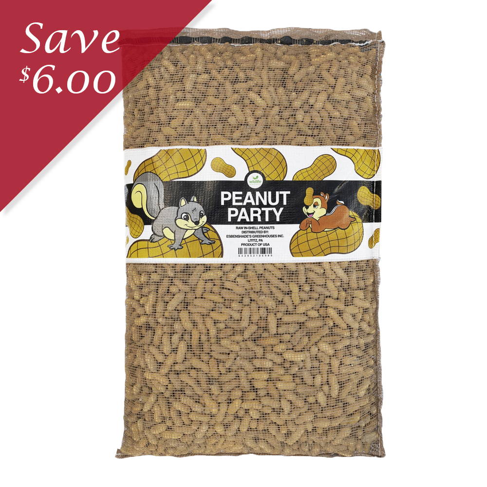 Wildlife Elements In-Shell Peanuts, 25-pound bag - Save $6.00