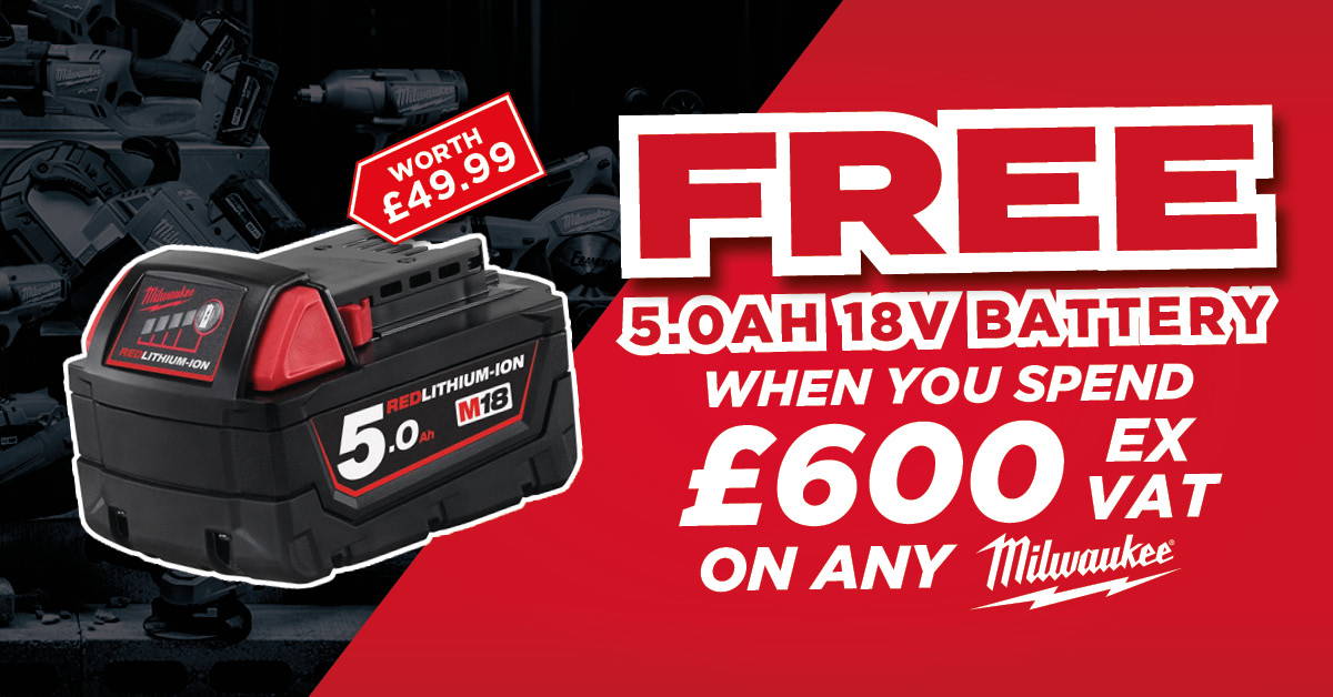 FREE Battery when you spend over £6000