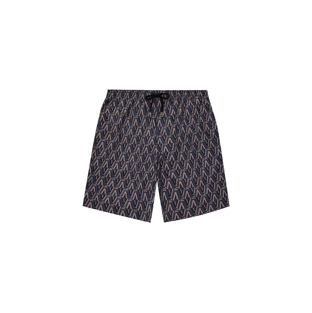 Monogram Swim Short - Grey