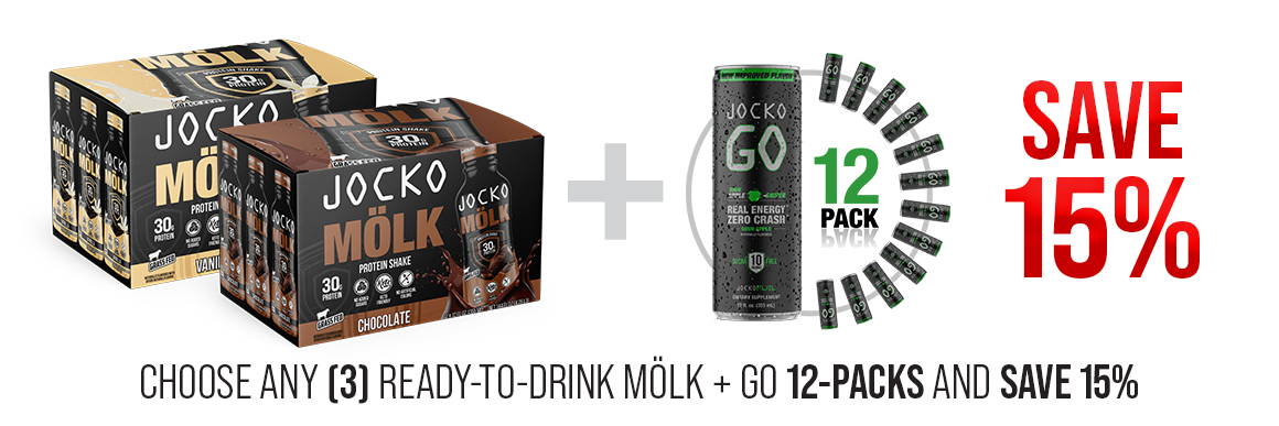 Choose any 3 MOLK & GO 12 packs
